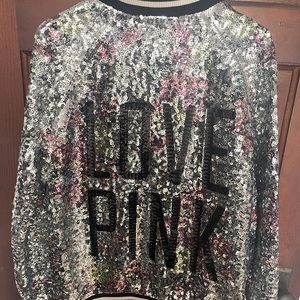 COPY - Victoria's Secret Pink Limited Edition 2013 Bling Sequin Varsity Jacket